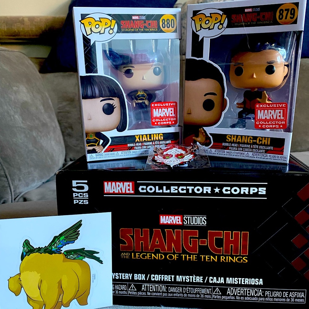 Marvel FunkoPop Collector Corp Box Shang Chi